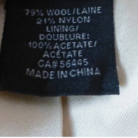 EUC J.Crew Collection Stadium Cloth Wool Buffalo Plaid Coat size 10 Women's - Picture 14 of 16